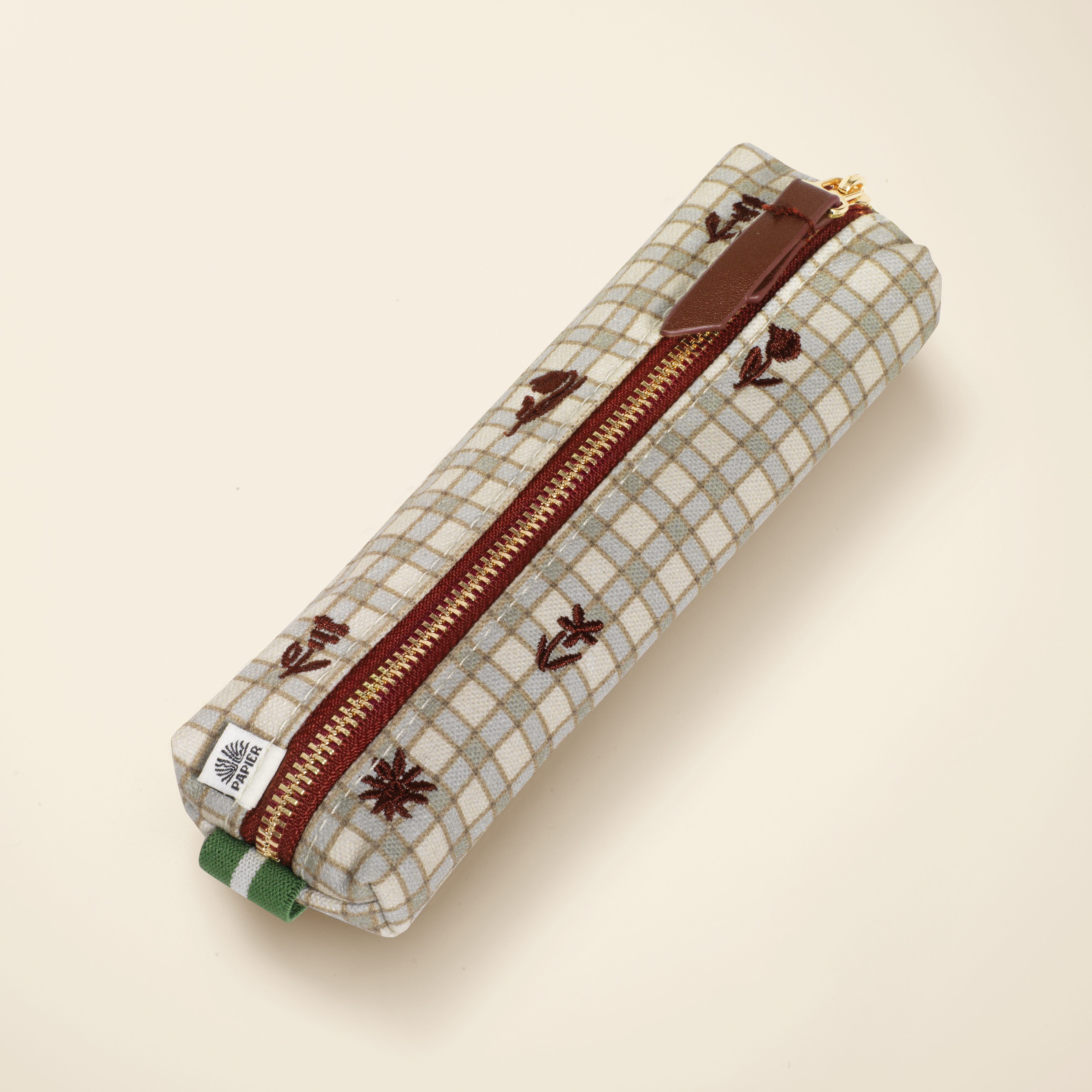 Garden Grid Pencil Case 